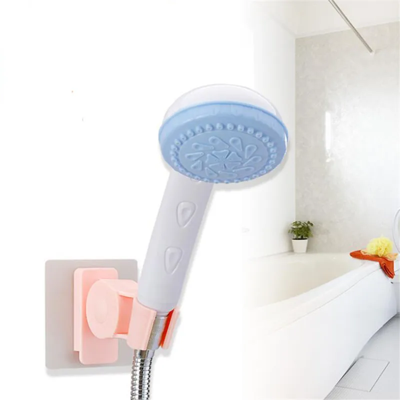 

Bathroom Strong Attachable Shower Head Holder Movable Bracket Powerful Suction ShowerSeat Chuck Holder Suction Cup