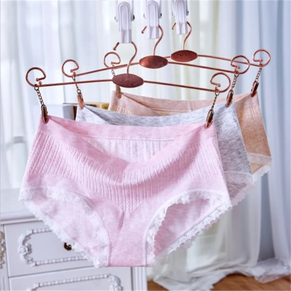

Women's Sexy Lace Underwear Panties Seamless Soft for Girls Sports Breathable Hot Sheer Hipster Panty Colorful Briefs Underpants