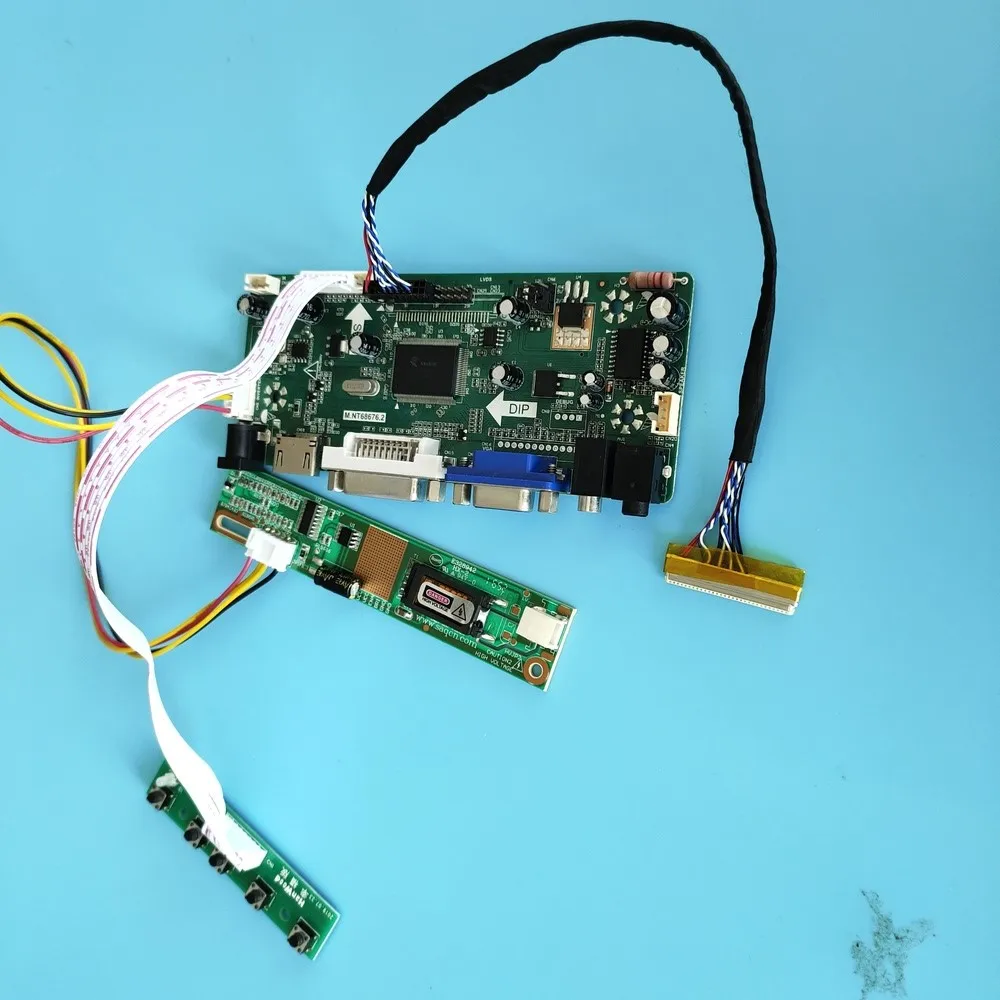 Набор для B154EW01 VC/B154EW01 панель M.NT68676 HDMI + DVI VGA LCD аудио контроллер плата 15 4 &quot1280X800 30pin