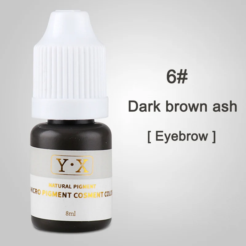 Полуперманентный макияж чернила для бровей губ линия глаз тату цветной