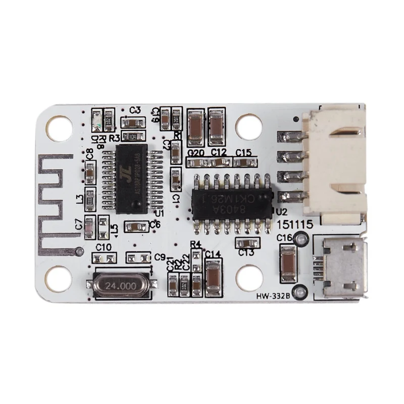 Mini Bluetooth Speaker Digital Amplifier Board USB Power Supply Receiver Module white | Электроника