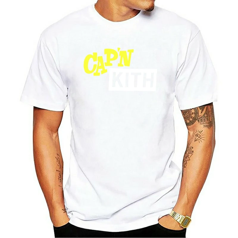 Редкий... Винтажная Футболка Capn Kith Bogo | Мужская одежда