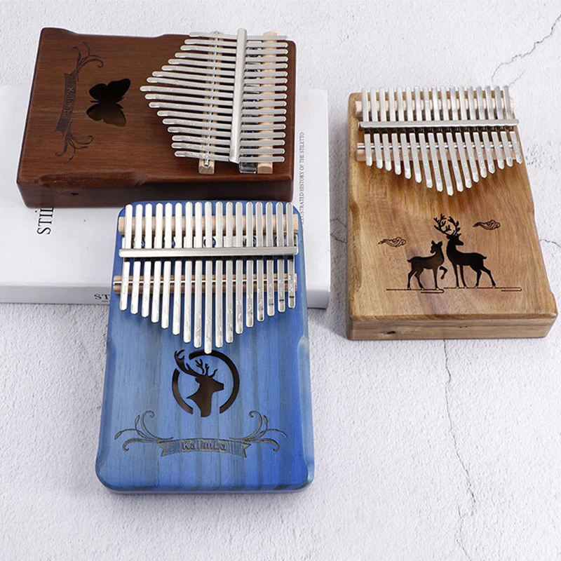 Защитная накладка для рук 17 клавиш Kalimba портативное пианино с большим пальцем