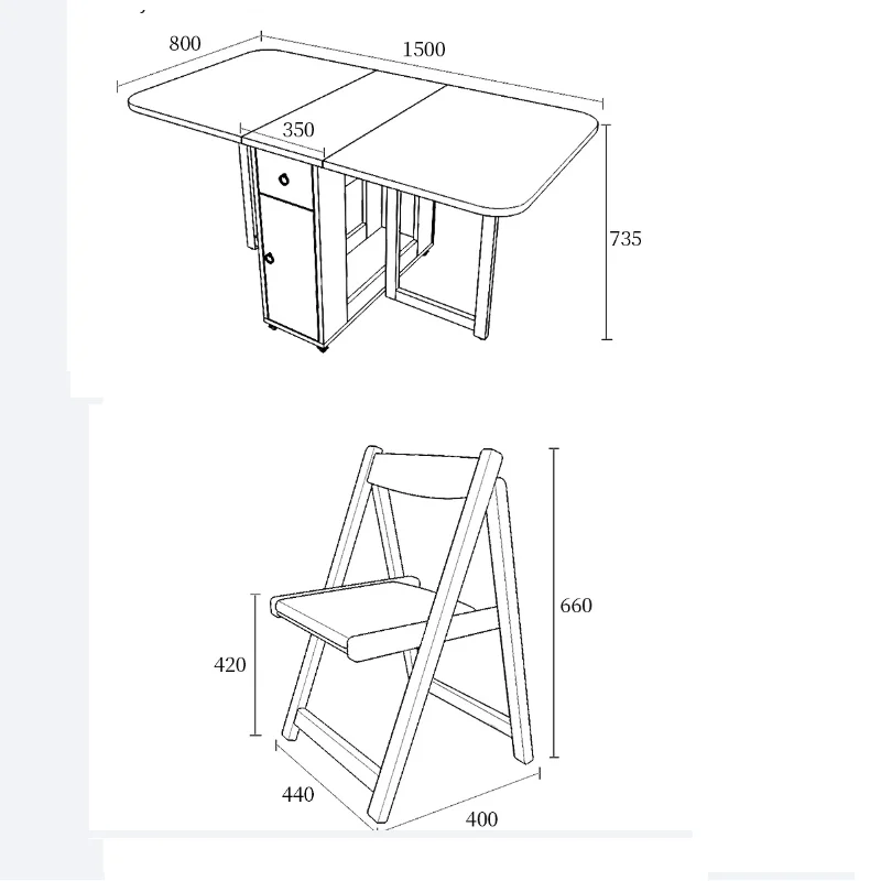Karois 801 скандинавский светильник роскошная маленькая квартира выдвижной складной