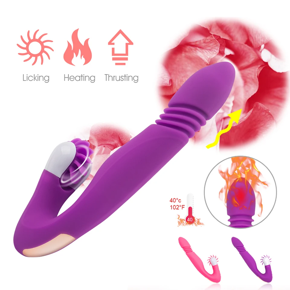 Эротический фаллоимитатор вибратор оральный секс язык лизание клитор точка G