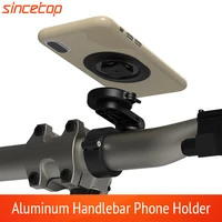 aluminum motorcycle phone holder mtb handlebar mount lock bicycle motor adjustable angle clip for harleymountain bike