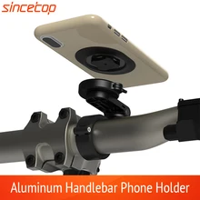 Aluminum Motorcycle Phone Holder Mtb Handlebar Mount Lock Bicycle Motor Adjustable Angle Clip for Harley/Mountain Bike