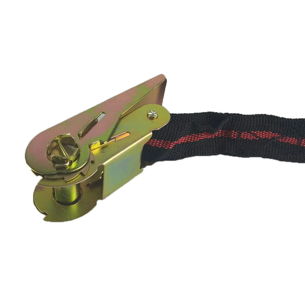 

4 Pieces Ratchet Tie Down with S Hook Truck towing Cargo Hauling 2000lbs 4M