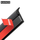 уплотнитель дверей автомобиля Универсальное автомобильное резиновое уплотнение для прокладка T-Тип декоративный пластиковый ограничитель автомобильных дверей звук изоляционный уплотнитель кромки герметик для авто