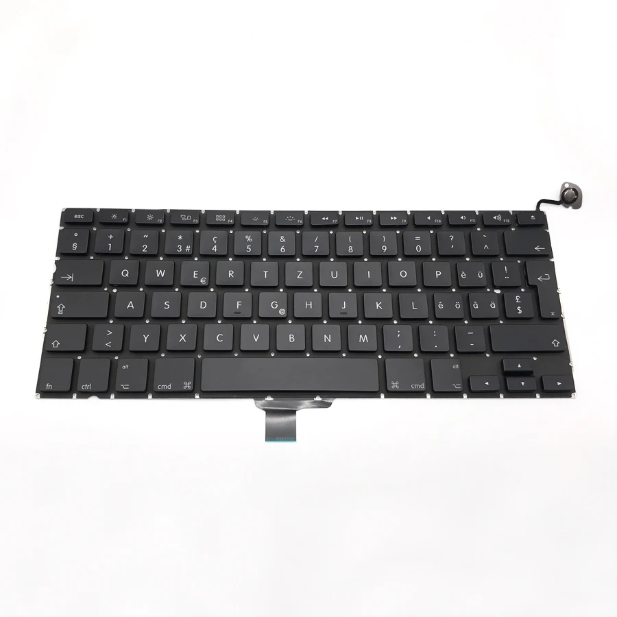5 шт./лот новая швейцарская клавиатура с подсветкой для Macbook Pro 13 &quotUnibody A1278 2009 2010 2011