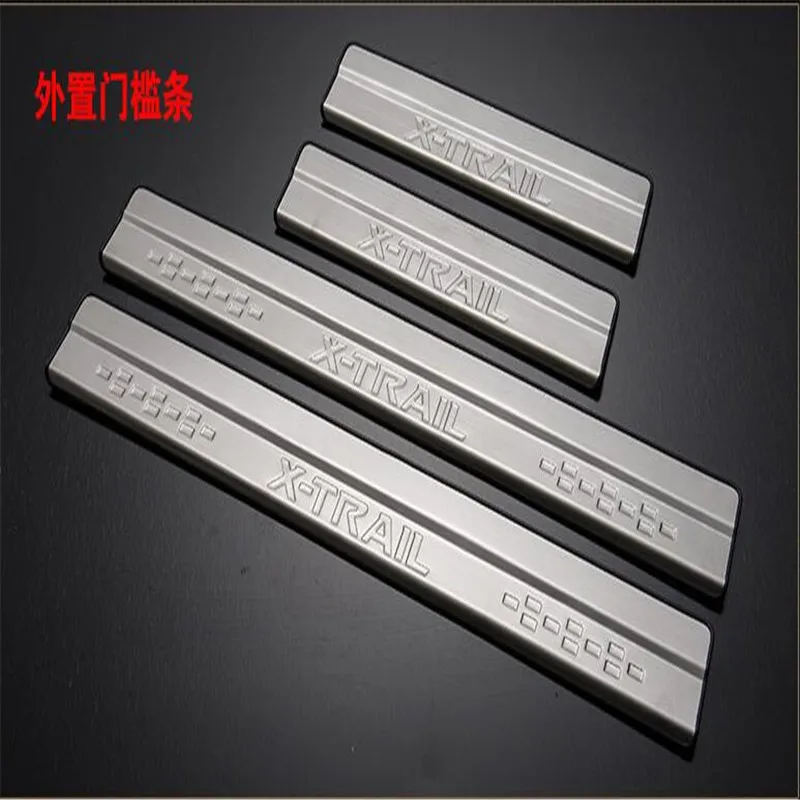 Высококачественная внутренняя внешняя накладка на ступеньку из нержавеющей