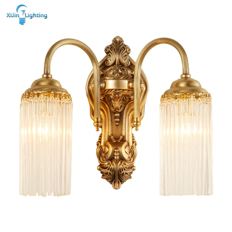 Современное прикроватное бра Роскошные Настенные светильники с золотыми