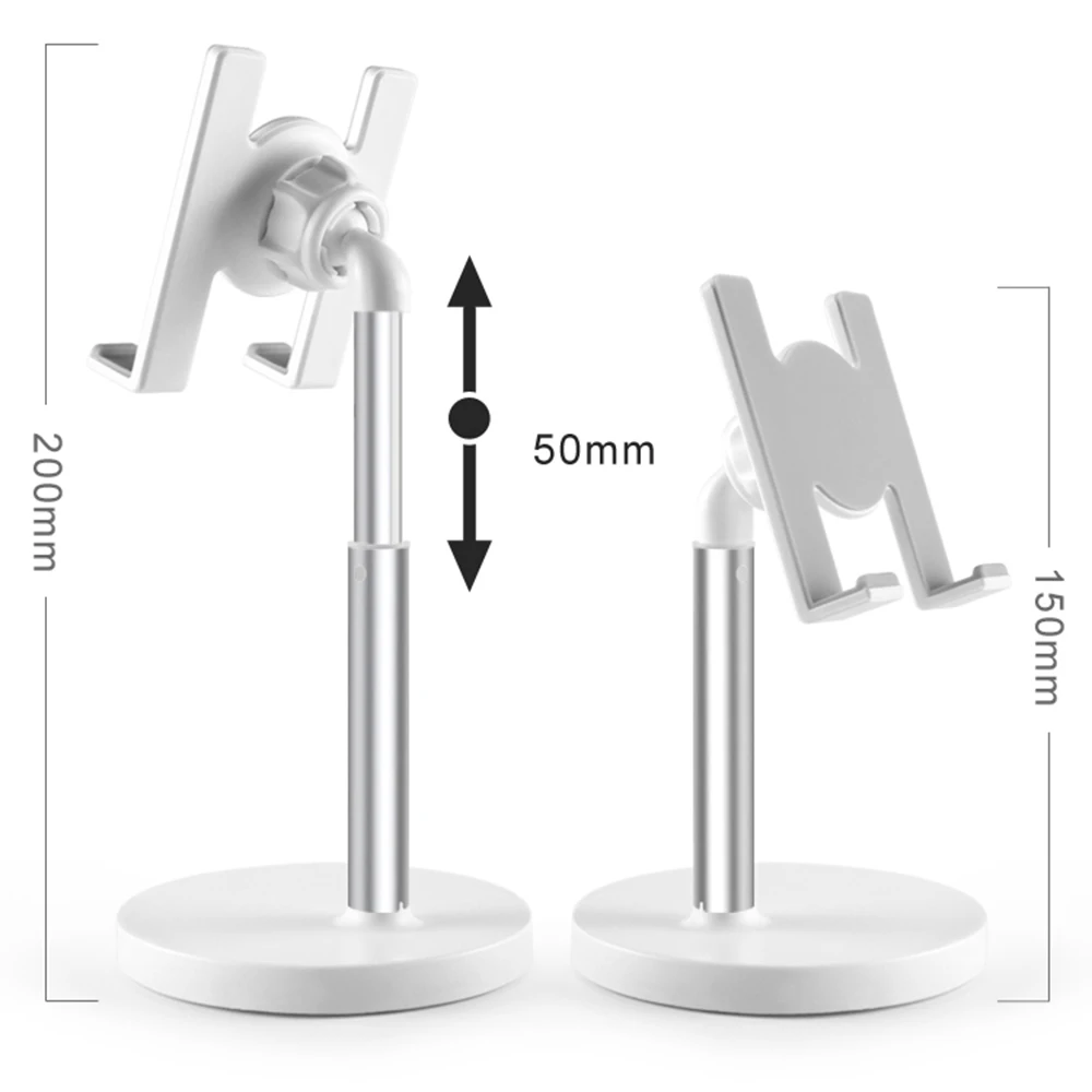 Универсальный Настольный держатель для мобильного телефона из алюминиевого