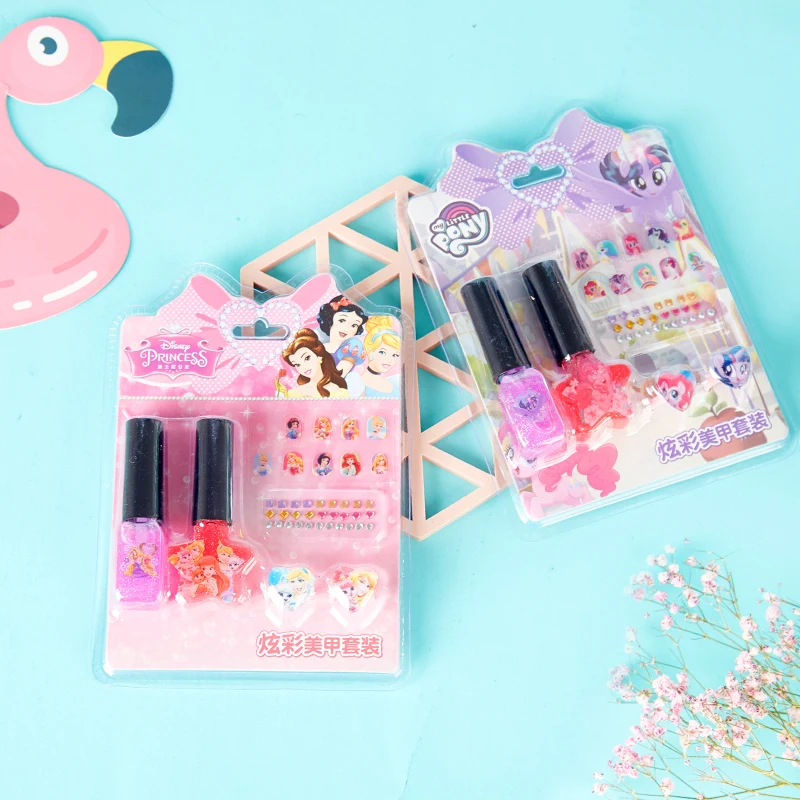 Стикеры для ногтей Disney Холодное сердце набор игрушек моющийся лак София пони