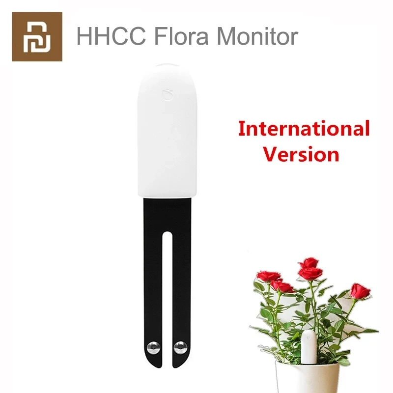 Youpin HHCC Flower Monitor Flora Garden Care Plant Grass Soil Water Fertility Smart Tester Sensor Flower Gardening Detector