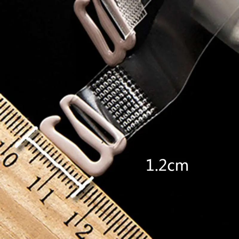 

Women's Transparent Bra Straps Widened Frosted Invisible Adjustable Underwear Non-Slip Intimates Accessories 1.2cm Wide