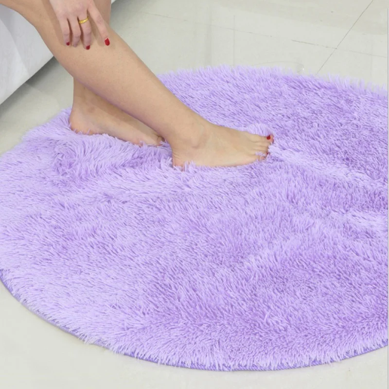Круглые коврики INS для гостиной спальни ворсистые в скандинавском стиле домашний