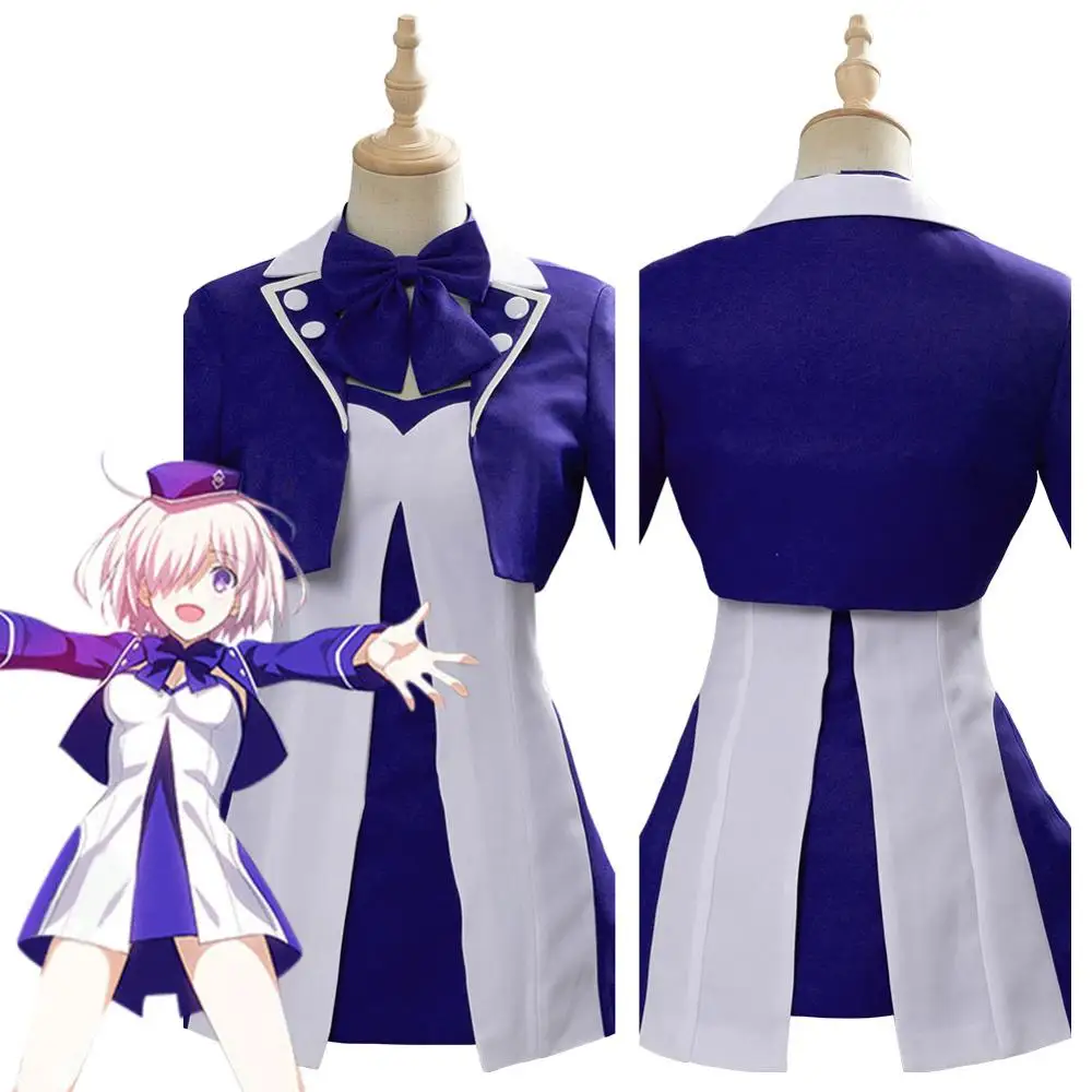 Fate Grand Order Chaldea Park Mash Kyrielight/Matthew Kyrielight Cosplay Costume Halloween Carnival For Adult Women |