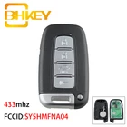 Умный Автомобильный ключ BHKEY SY5HMFNA04 для KIA K2 K5, Rio Optima, Sorento Mohave HYUNDAI I30, I45, Ix35, Genesis Equus, 433 МГц