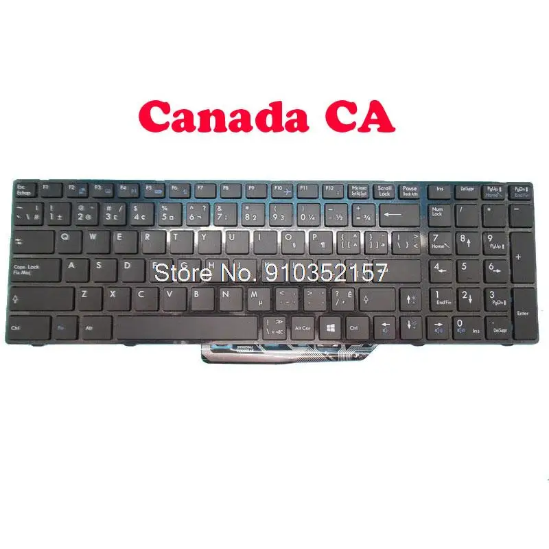 Клавиатура для MSI GE60 GE70 V123322CK GP60 2OD GP70 2PE 2QE 2QF CR60 CR61 0M CX61 0ND 0NF 2PF CX70 | Компьютеры и офис