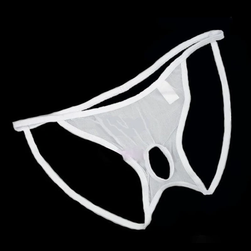 

Sexy Mens Open Croth Underwear Bikini Briefs String Thong Underpants for Men Gay Sexy Panties Lingerie