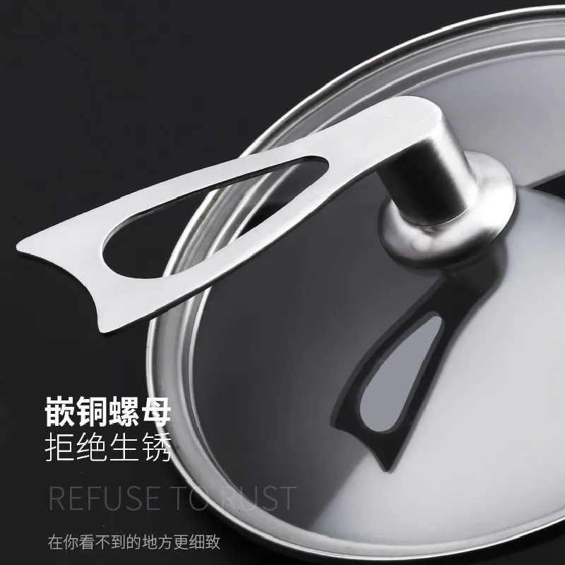 Крышка для кастрюли кухонные аксессуары защита от ожогов прочные ручки крышки из