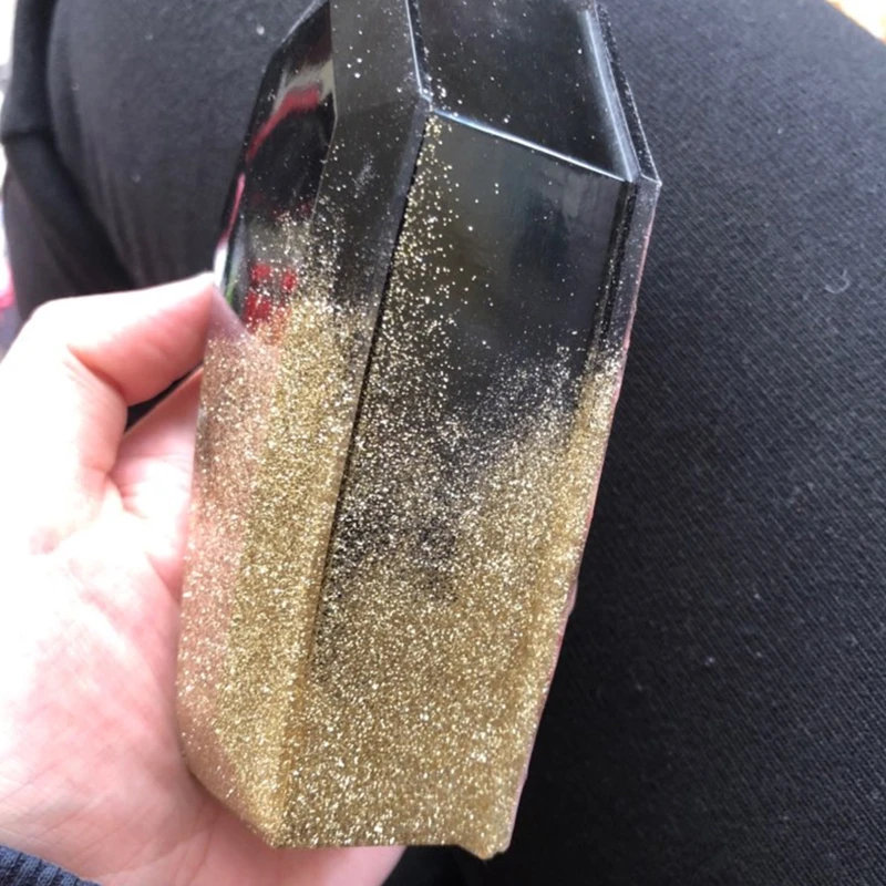 Кристальная эпоксидная смола форма коробка для хранения гробов на Хэллоуин