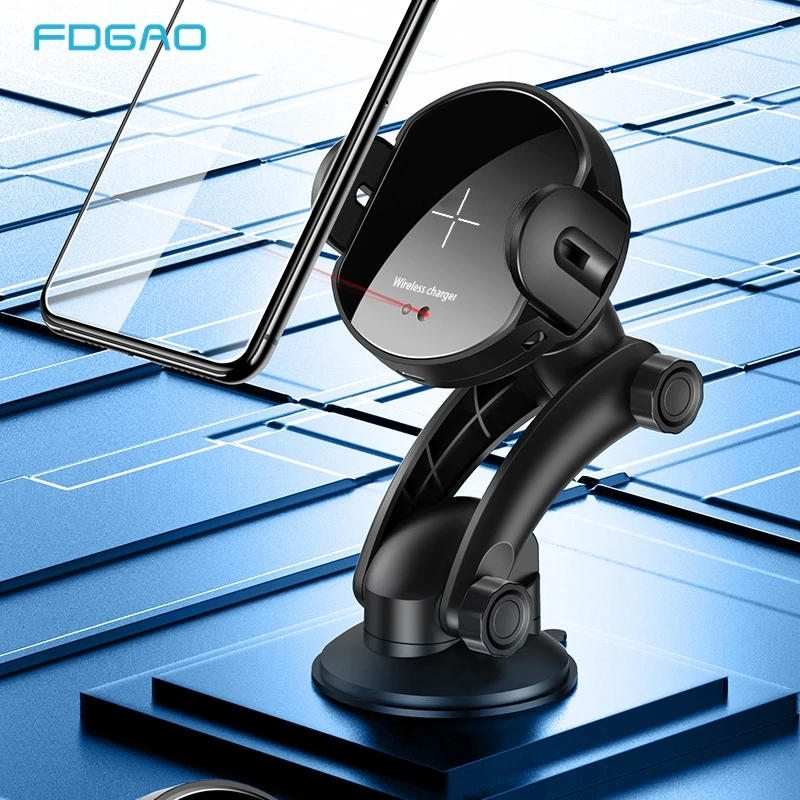 Беспроводное Автомобильное зарядное устройство 15 Вт 10 Инфракрасный