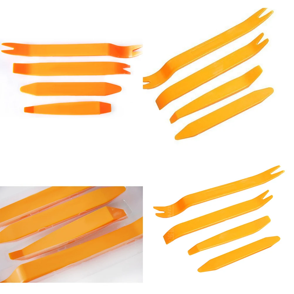 4Pcs Plastic Car Video Audio Radio Dismantle Tools Kit Remove Hand Tool Set | Инструменты