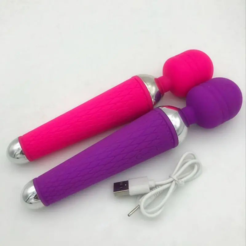 Силиконовый USB Мощный вибратор женский Вагина клитор массажер для взрослых