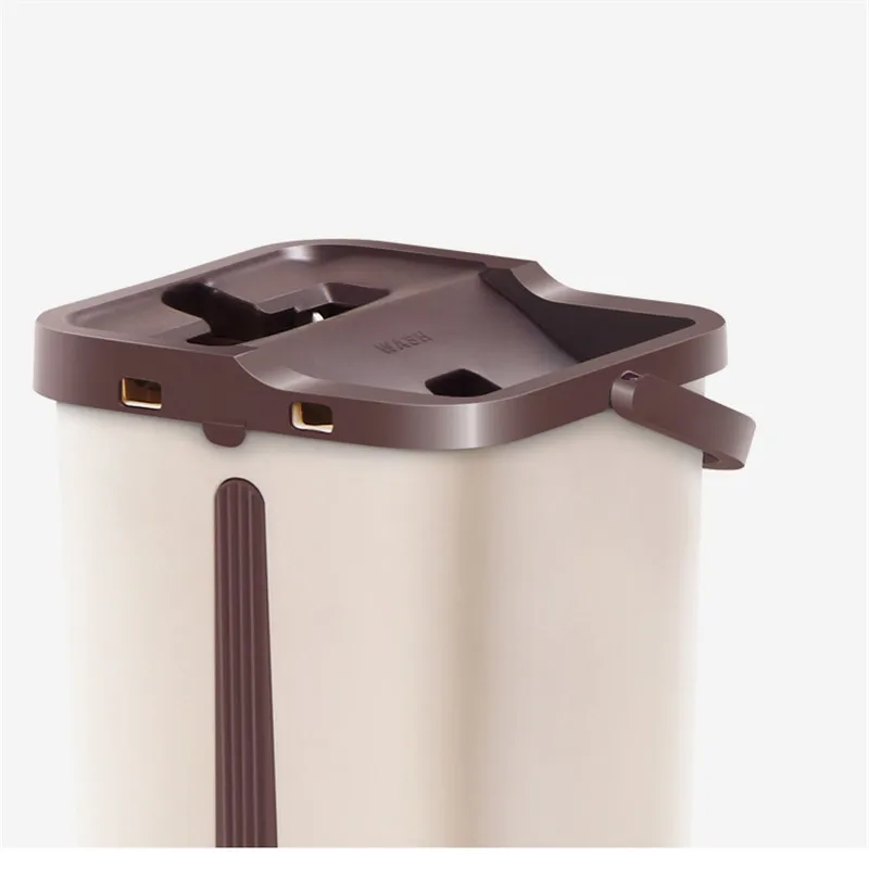 Обувь на плоской подошве для пола из микрофибры шваброй ведро с трём диски Hand Free