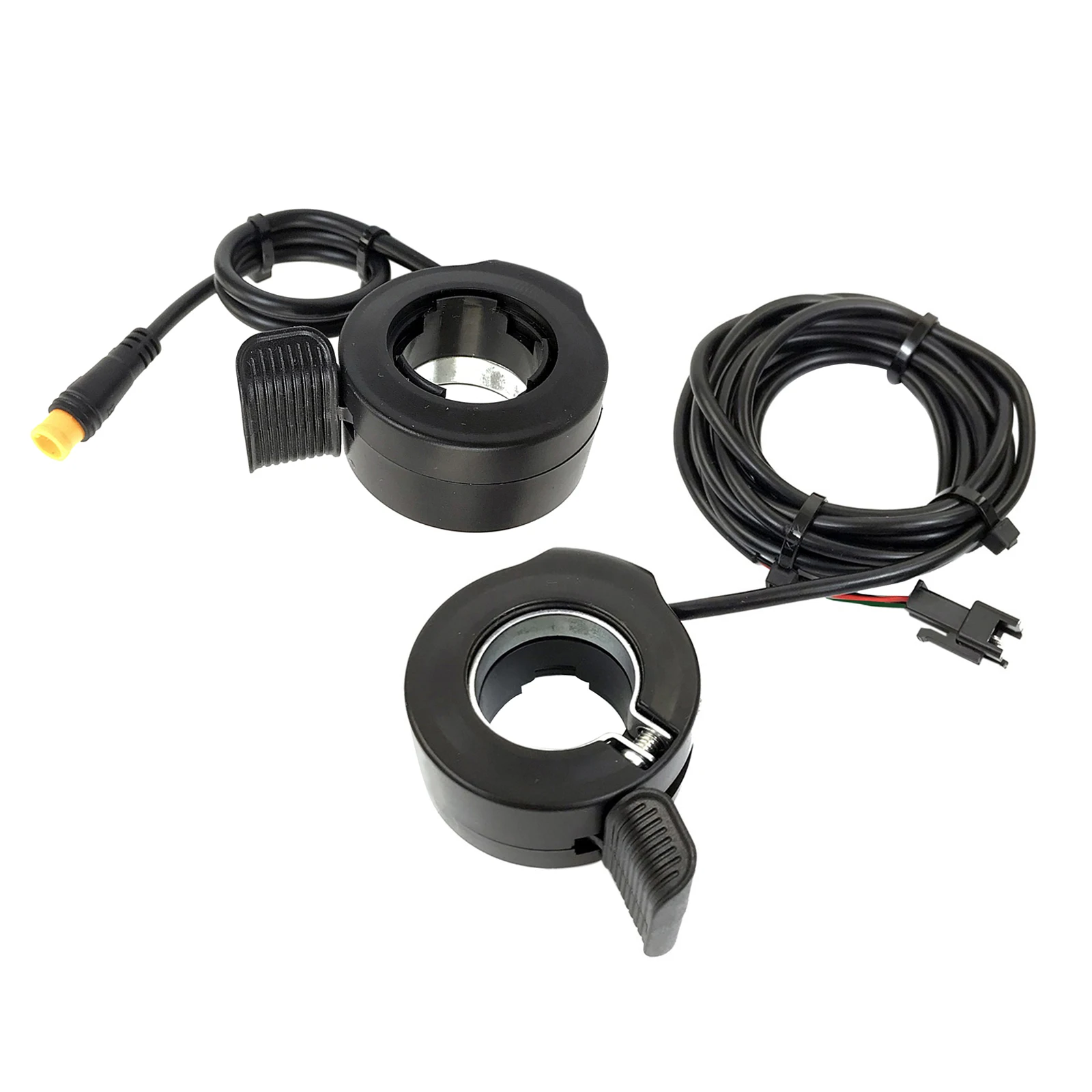 

130X Ebike Finger Throttle Scooter 12V-72V Left/Right Thumb Throttle 3 Pin SM/Waterproof Connector Electric Bicycle Accessories