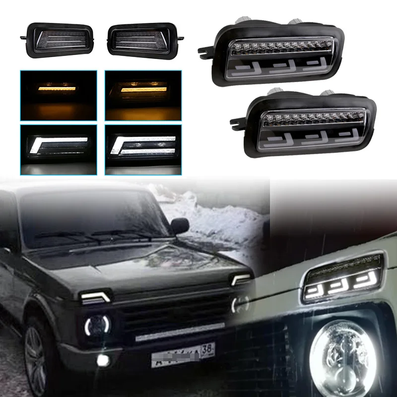 Аксессуары для стайлинга автомобиля пара светодиодсветодиодный дневных ходовых