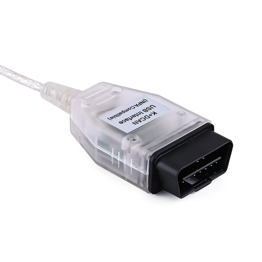 Автомобильный K + DCAN OBD2 Диагностический usb кабель FT232RQ инструменты INPA Ediabas NCS