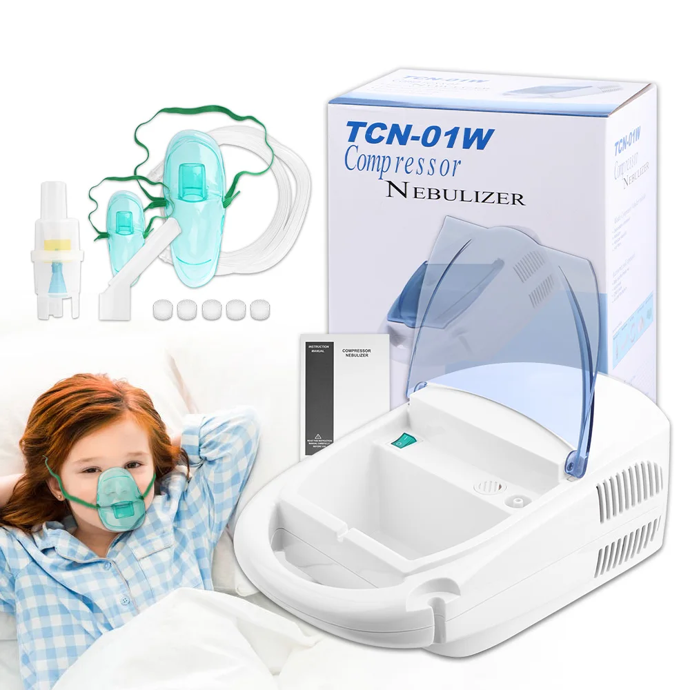 Price Portable Family Inhaler Compressor Nebulizer Allergy Relief Respiratory Medicine Aerosol Medication Therapy Machine Health Care