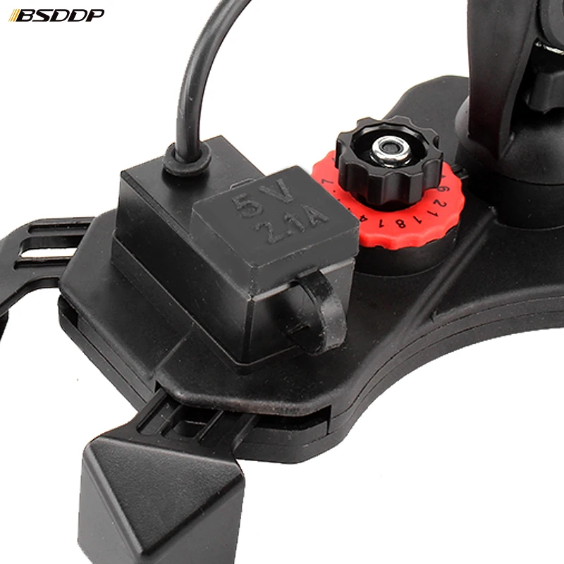 Велосипед Мотоцикл GPS USB держатель сотового телефона 360 Вращающийся Руль зеркало