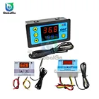 Контроллер температуры переменного тока 110-220 В, цифровой термостат, терморегулятор XH W3001 W3002 W3230 W3231 W1209WK, измеритель температуры