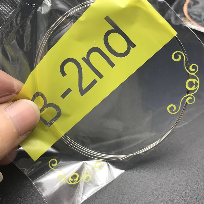 10 шт. гитарные струны набор чистого серебра светильник Никель датчик для