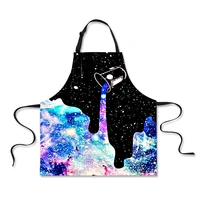 funny milk pattern ladies men sexy aprons for cooking supplies kitchen apron for women delantal cocina