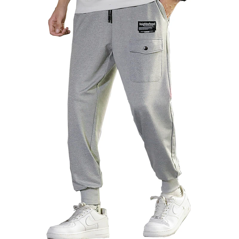 

Men's Side Pockets Cargo Harem Pants 2020 Hip Hop Casual Male Tatical Joggers Trousers Fashion Casual Streetwear Pants