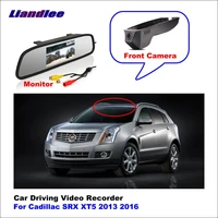 liandlee car dvr wifi video recorder dash cam camera for cadillac srx xt5 2013 2016 night vision app
