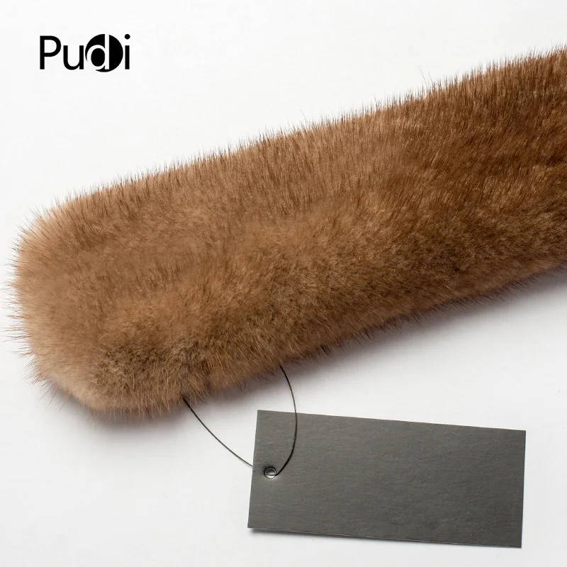 

Pudi SF736 The New Women's Fur Scarf - Real Mink Fur - Fur Scarves Are Available In Many Colors Winter Scarf