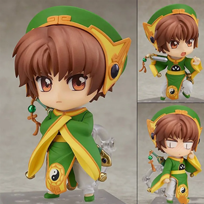 

Anime Card Captor Sakura 10CM Figurine Li Syaoran 763 / Kinomoto Sakura PVC Action Figure Collectible Model Toy Doll