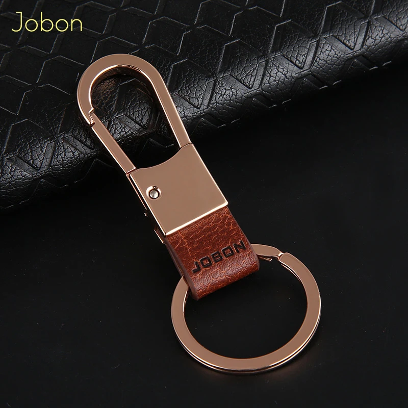 Новинка 2018 брелок бренда Jobon из высококачественного сплава мужские брелки