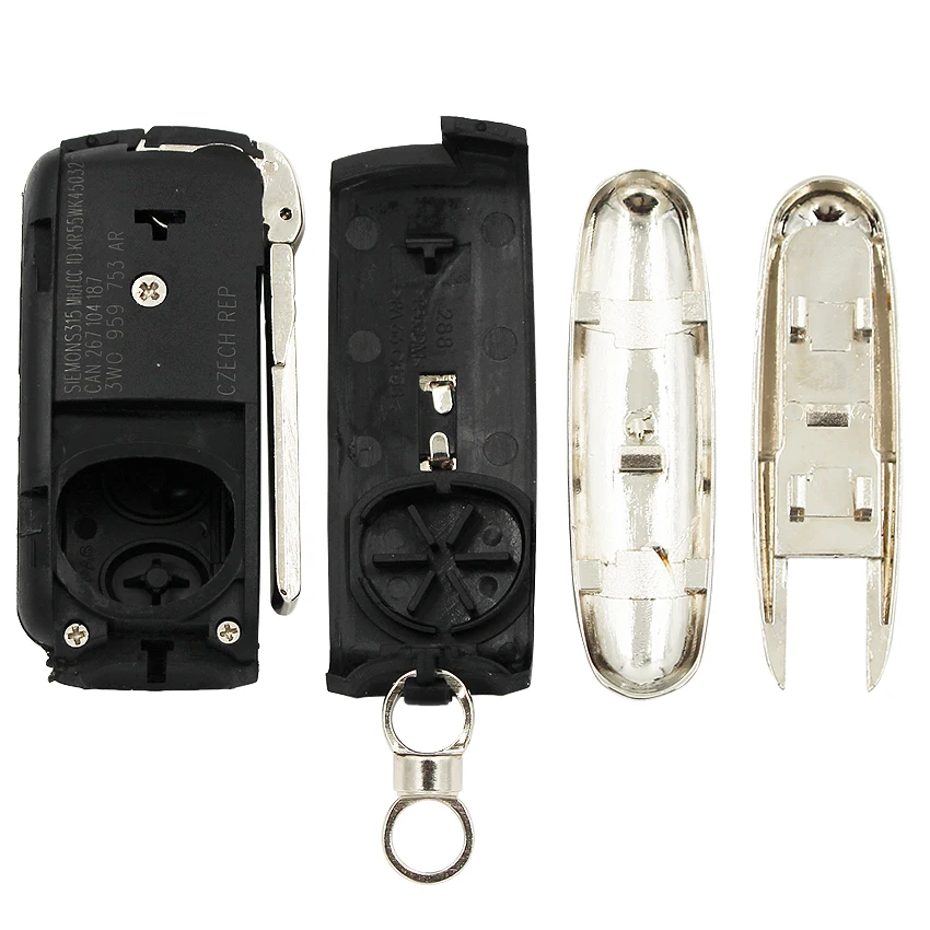 3 кнопочный модифицированный складной флип чехол для ключа брелока