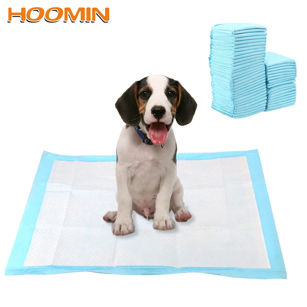 

HOOMIN 4 Размеры одноразовые для здоровья, чистый коврик для влаги супер абсорбент подгузник для животных Собака подушечки для кошек товары дл...