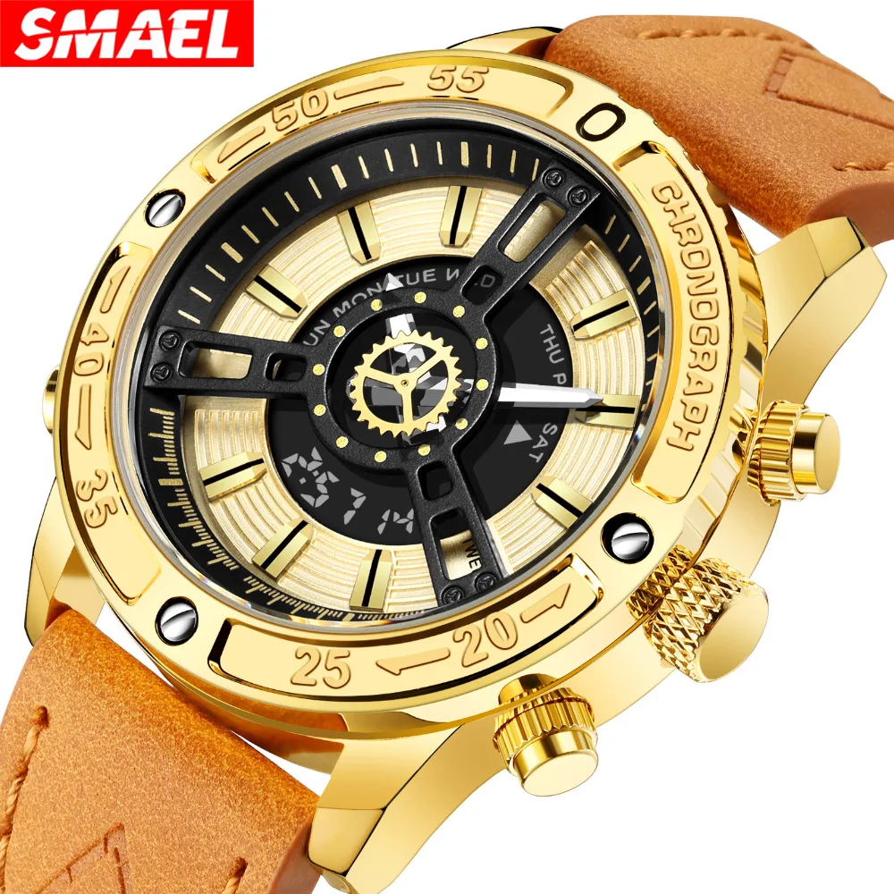 

Men's Watch Stylish and Versatile Large Dial Men's Watch Trendy Casual Watch Sports Watch designer watch