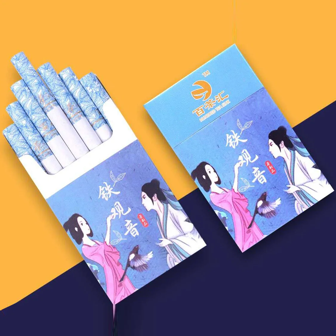 2020 травяной чай дым Улун тонкая ветка заменитель табачных изделий 20 упаковок не |