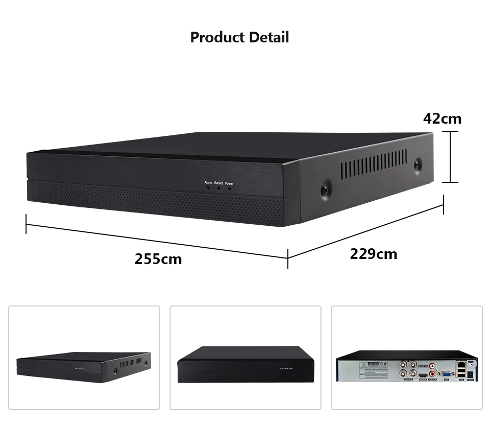 1080P 8CH HD AHD DVR система Комплект 2000TVL 2MP ИК камера для наружного использования с защитой от атмосферных воздействий CCTV комплекты для домашней безопасности 1 ТБ 2 ТБ HDD опционально