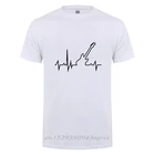 Мужская футболка с коротким рукавом, круглым вырезом и музыкой